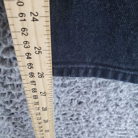 Lee Jeans Women’s Size 16 Short Black Relaxed Straight Leg Comfortable At Waist - Picture 8 of 12